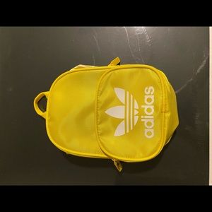 Adidas yellow mini backpack